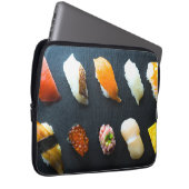 Elegant Sushi Nigiri Collection Laptop Sleeve (Voorkant Rechts)