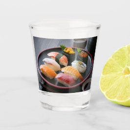 Elegant Sushi Platter Wine Glass - Japanese Style Shot Glas