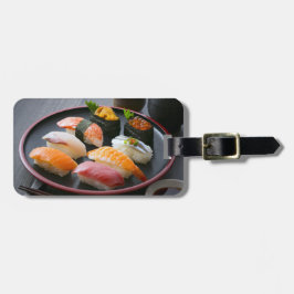 Elegant Sushi Selection – Traditional Japanese Lug Bagagelabel