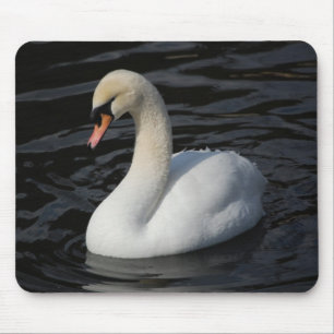 Elegant Swan 2 - mousepad Muismat