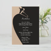 Elegant Swan Kaart (Staand voorkant)