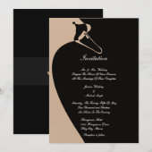 Elegant Swan Kaart (Voorkant / Achterkant)