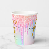 Elegant Sweet 16 16e Papierbeker Papieren Bekers (Rechts)