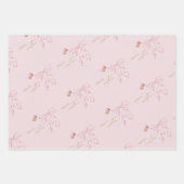 Elegant Sweet 16 Blush Pink Birthday  Inpakpapier Vel (Voorkant 2)