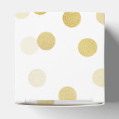 Elegant Sweet 16 Faux Gold Foil Glitter Lights Bedankdoosjes (Bovenkant)