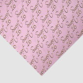 Elegant Sweet 16 in Roze en Gold Tissuepapier (Detail)