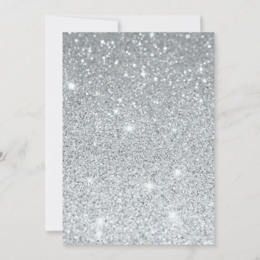 Elegant Sweet 16 Uitnodiging (Achterkant)