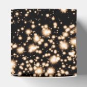 Elegant Sweet 16 Verjaardag Midnight Glam Gold Bedankdoosjes (Bovenkant)