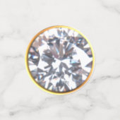 Elegant Sweet 16 verjaardag op Light Blue Confetti (Kleine voorkant)