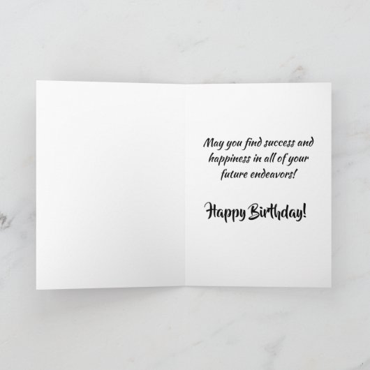 Elegant Sweet 16 Verjaardag Roos Gold Glitter Kaart (Binnen)