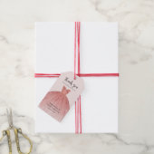Elegant Sweet 16e verjaardagsfeest Bedankt Custom Cadeaulabel (Met Touw)