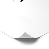 Elegant Sweet of Salty Wedding Sign Poster (Hoek)