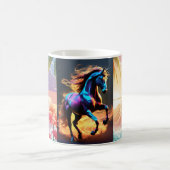 Elegant Swirl Horse Mok ontwerp (Center)