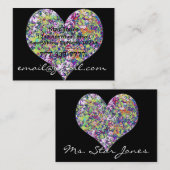 Elegant Swirl Visitekaartje - (Voorkant / Achterkant)