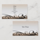 Elegant Swirls Visitekaartje (Voorkant / Achterkant)