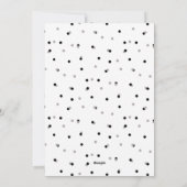 Elegant Swirly Happy Nieuwjaarsfoto Feestdagenkaart (Achterkant)