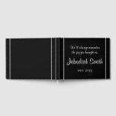 Elegant Sympathie Funeral Guestbook Gastenboek (Volledig)