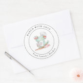 Elegant Taartmixer Baking Label (Envelop)