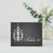 Elegant Tafelnummer Kroonluchter Zwart (Staand voorkant)