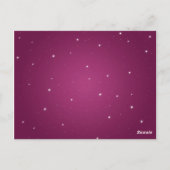 Elegant tafelnummer Summer Sparkle Merlot Pink (Achterkant)