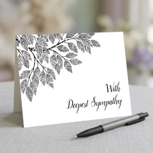 Elegant Tak Blad Diepste Medeleven Kaart