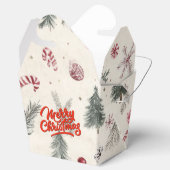 Elegant Take Out Christmas Favor Box Bedankdoosjes (Geopend)