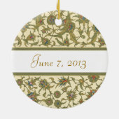 Elegant Tapestry Keepomwille Ornament (Achterkant)
