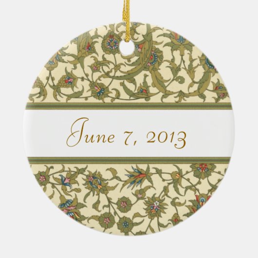 Elegant Tapestry Keepomwille Ornament (Achterkant)