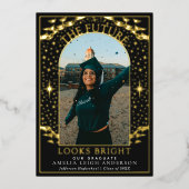 Elegant Tarot Afstuderen foto aankondiging Kaart (Voorkant)
