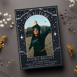 Elegant Tarot Afstuderen foto aankondiging Kaart