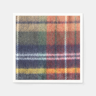 Elegant Tartan Paper Napkin Servet