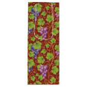 Elegant Tas voor druiven van papierstof Wijn Cadeautas (Voorkant)