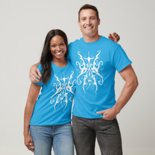 Elegant Tattoo ontwerp van stam - wit T-shirt