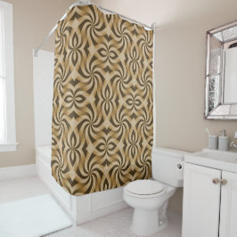Elegant Taupe Douchegordijn