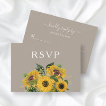 Elegant Taupe Floral Wedding