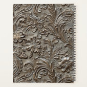 Elegant taupe met gereedschap planner (Achterkant)