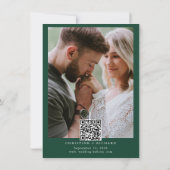 Elegant Taupe Wedding Save the Date (Achterkant)