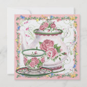 Elegant Tea/Coffee - SRF Kaart (Voorkant)