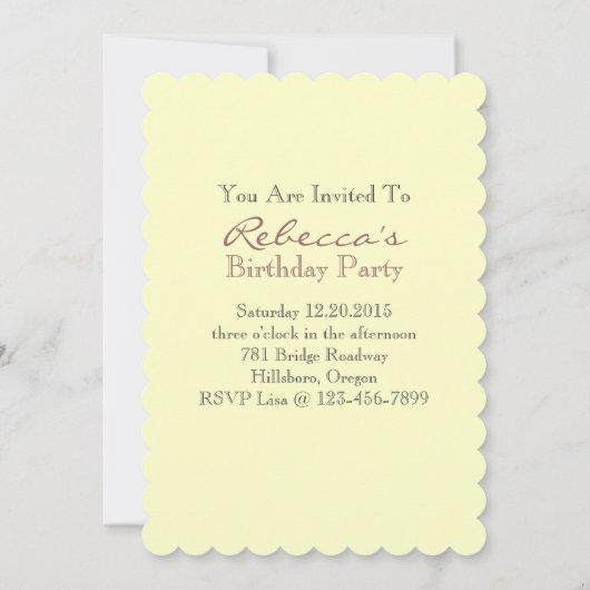 elegant tea cup  florale verjaardag kaart (Achterkant)