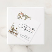 Elegant Tea Party Baby shower Bedankjes Labels (In situ)