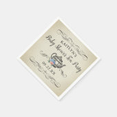 Elegant  Tea Party | BABY SHOWER Servet (Hoek)