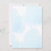 Elegant Tea Party Birthday Invitation Kaart (Achterkant)