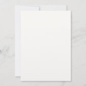 Elegant Tea Party Birthday Invitation Kaart (Achterkant)