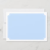 Elegant Tea Party Invitation Kaart (Achterkant)