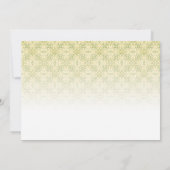 Elegant Tea Party Invitation Kaart (Achterkant)