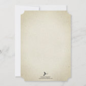 Elegant  Tea Party | VRIJGEZELLENFEEST Kaart (Achterkant)