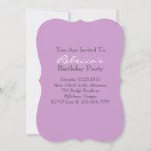 elegant tea pot florale verjaardag kaart (Achterkant)