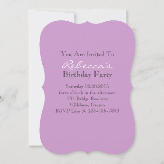 elegant tea pot  florale verjaardag kaart (Achterkant)