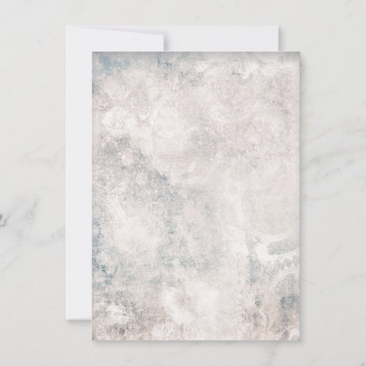 Elegant Tea Pot | Kups Bridal Tea Shower Kaart (Achterkant)