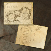 Elegant  Tea Sred Save the Dates Ann Aankondigingskaart